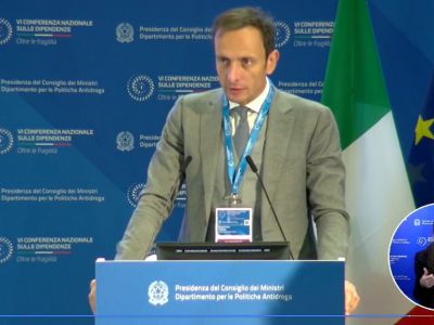 Il Presidente Fedriga al VI Conferenza Nazionale sulle Dipendenze 